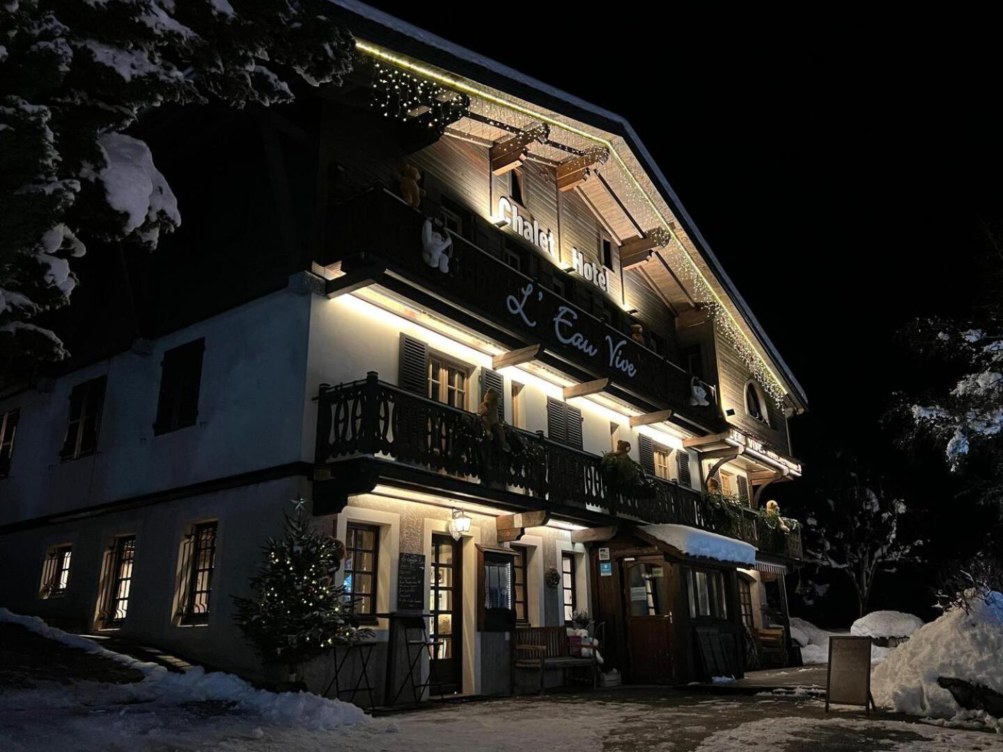 Chalet Appart'Hotel L'Eau Vive Saint-Nicolas-la-Chapelle  外观 照片
